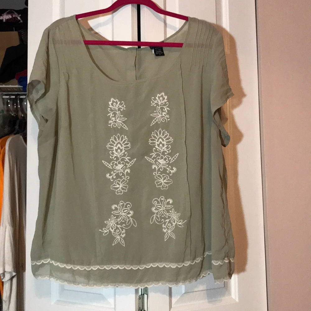 Green Blouse